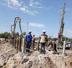 Продолжается строительство подстанции «Юрчук»