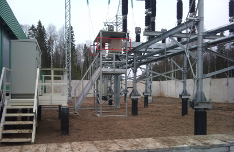 Завершено строительство главной понизительной подстанции (ГПП) "Временная 110/6кВ"