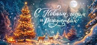 С НАСТУПАЮЩИМ НОВЫМ ГОДОМ И РОЖДЕСТВОМ!